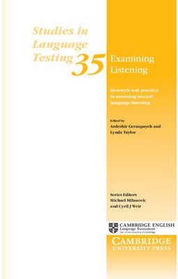 [object Object] «Examining Listening: Research and Practice in Assessing Second Language Listening» - фото №1