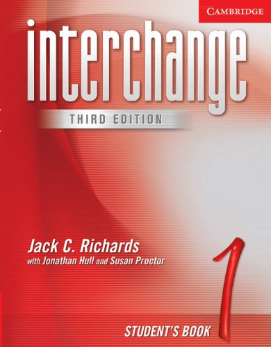 Паперова книга «Interchange Student's Book 1», авторів Джек С. Річардс, Джонатан Халл, Сьюзан Проктор - фото №1