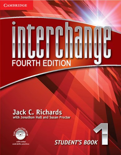 [object Object] «Interchange Level 1 Student's Book with Self-study DVD-ROM», авторов Джек С. Ричардс, Джонатан Халл, Сьюзан Проктор - фото №1