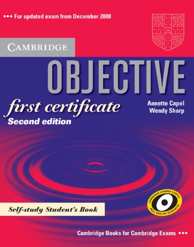 [object Object] «Objective First Certificate Self-study Student's Book», авторів Аннет Капель, Венді Шарп - фото №2 - мініатюра