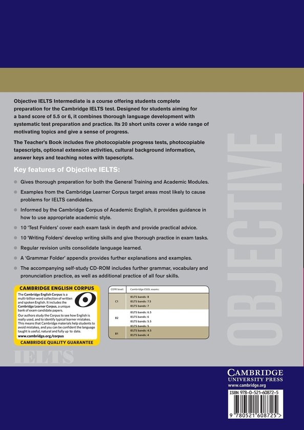 [object Object] «Objective IELTS Intermediate Teacher's Book», авторів Майкл Блек, Венді Шарп - фото №3 - мініатюра