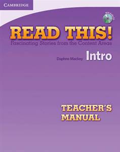 Бумажная книга «Read This! Intro Teacher's Manual with Audio CD. Fascinating Stories from the Content Areas», автор Дафни Макки - фото №1