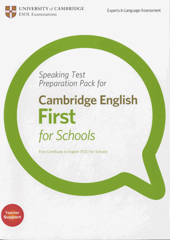 Паперова книга «Speaking Test Preparation. Pack for First for Schools (+DVD)» - фото №1