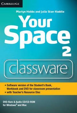Бумажная книга «Your Space. Level 2. Classware DVD with Teacher's Resource Disc», авторов Мартин Хоббс, Джулия Старр Кеддл - фото №1