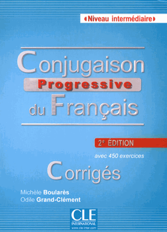 Паперова книга «Conjugaison progressive du francais Niveau intermediaire. Corriges», автор Міхаель Буларіс - фото №1
