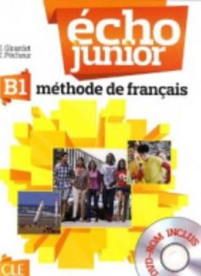 Паперова книга «Echo Junior B1. Methode de francais DVD», автор Жакі Жирад - фото №1