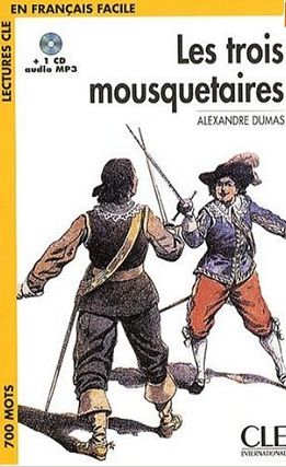 Паперова книга «Les trois mousquetaires (+CD)», автор Олександр Дюма - фото №1