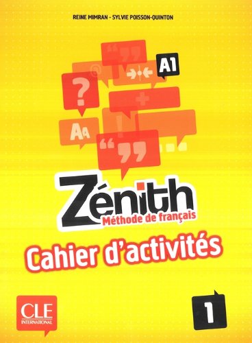 Бумажная книга «Zenith. Cahier D'Activites 1», автор Рене Мимран - фото №1