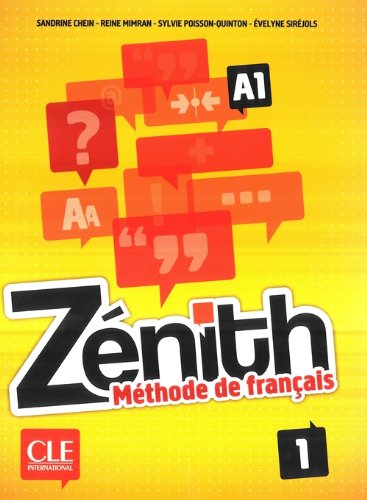 Бумажная книга «Zenith A1. Methode de Francais (+ DVD)», автор Сандрин Чейн - фото №1