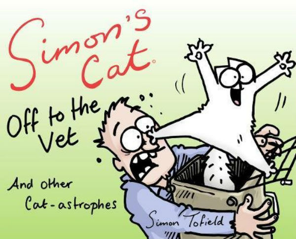 Бумажная книга «Simon's Cat: Off to the Vet . . . and Other Cat-astrophes», автор Саймон Тофилд - фото №1