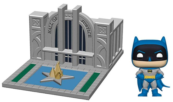 «Коллекционная фигурка Funko POP! Town Batman with The Hall of Justice (44469)», бренда Funko Pop - фото №1