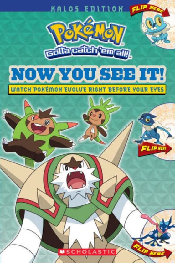 Бумажная книга «Pokemon. Now You See It! Kalos Edition» - фото №1