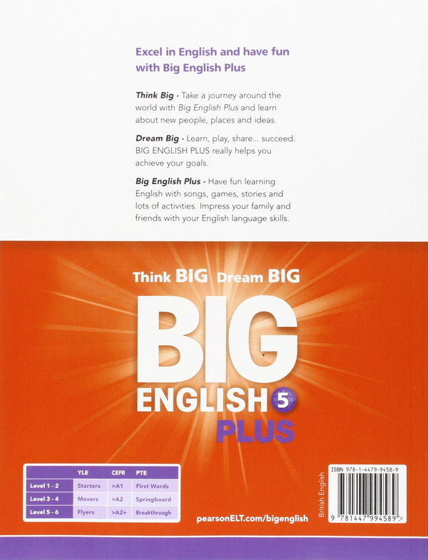Паперова книга «Big English Plus 5 Pupil's Book», автор Маріо Еррера - фото №1