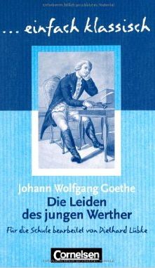 Паперова книга «Die Leiden des Jingen Werther», автор Йоган Вольфганг Гете - фото №1