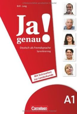 Паперова книга «Ja genau! A1 Band 1 und 2. Sprachtraining DaF mit Extraseiten zur Landeskunde», автор Юліан Брілл - фото №1