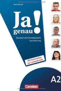 Бумажная книга «Ja genau! A2 Band 1 und 2. Handreichungen fur den Unterricht mit Kopiervorlagen», автор Вера Мензель - фото №1