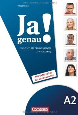 Бумажная книга «Ja genau! A2 Band 1 und 2. Sprachtraining DaF mit Extraseiten zur Landeskunde», автор Вера Мензель - фото №1