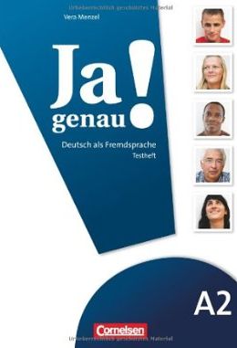 Паперова книга «Ja genau! A2 Band 1 und 2. Testheft (+ CD)», автор Віра Мензель - фото №1