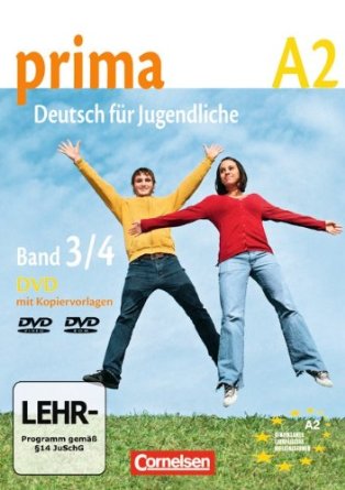 Бумажная книга «Prima. Deutsch fur Jugendliche. Aktuelle Ausgabe. A2. Band 3 und 4. Video-DVD» - фото №1