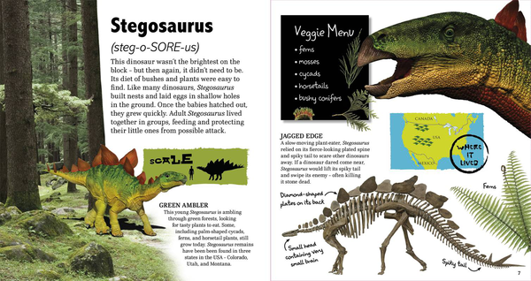 Паперова книга «Amazing Giant Dinosaurs», автор Мері Грінвуд - фото №1