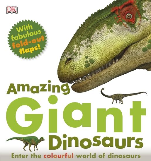 Паперова книга «Amazing Giant Dinosaurs», автор Мері Грінвуд - фото №1