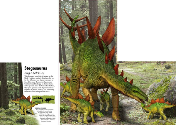Паперова книга «Amazing Giant Dinosaurs», автор Мері Грінвуд - фото №1