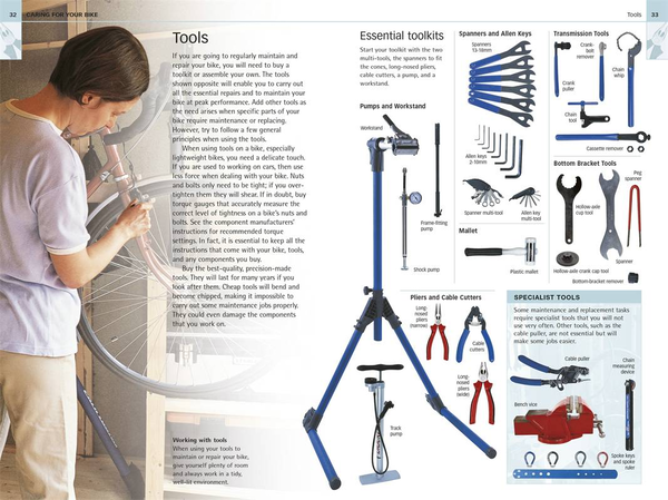 Паперова книга «Bike Repair Manual», автор Кріс Сідвеллс - фото №1