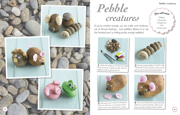 Паперова книга «The Girls' Book of Crafts & Activities» - фото №1