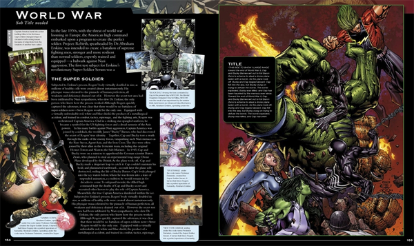 Бумажная книга «Marvel Encyclopedia» - фото №1