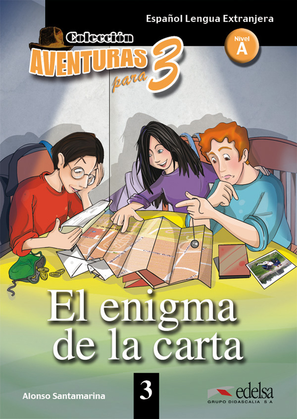 Паперова книга «Aventuras Para 3: El Enigma De LA Carta», автор Алонсо Сантамарія - фото №1