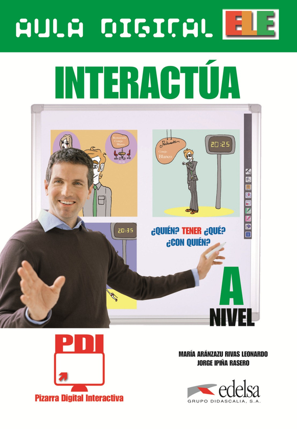 Бумажная книга «Aula Digital (Material for Iwbs): Interactua CD (Nivel A)» - фото №1
