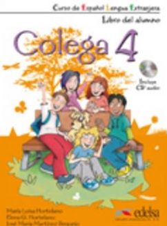 Бумажная книга «Colega 4. Libro Del Alumno + Libro De Ejercicios + CD (Pack)», автор Мария Луиза Хортелано - фото №1
