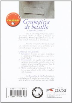 Бумажная книга «Gramatica de bolsillo Libro», авторов Гонсалес Гермосо, Карлос Дуэнас Ромеро - фото №1