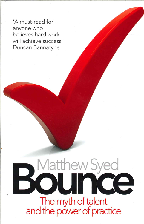Паперова книга «Bounce: Beckham, Serena, Mozart and the Science of Success», автор Метью Саєд - фото №1