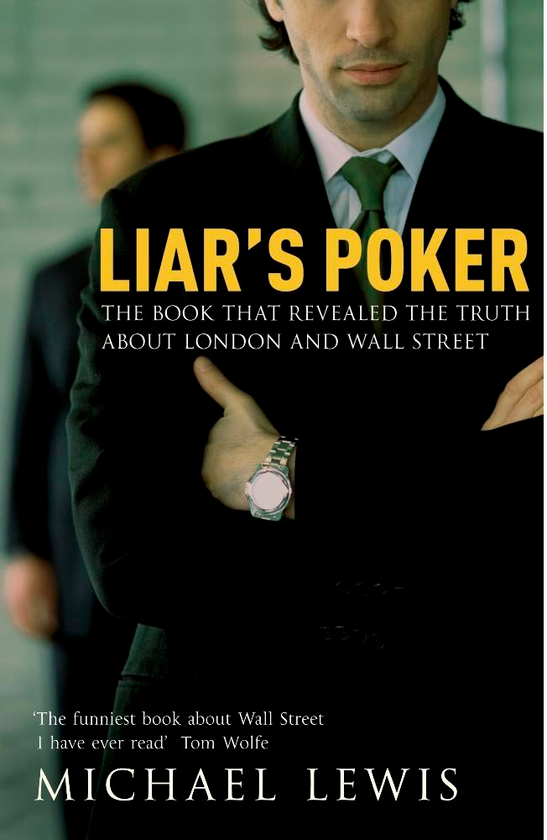 Паперова книга «Liar's Poker», автор Майкл Льюїс - фото №1