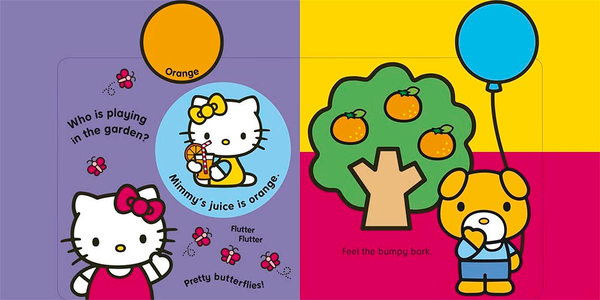 Паперова книга «Hello Kitty: Touch-and-Feel Playbook» - фото №1