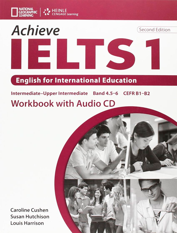 Паперова книга «Achieve IELTS 1 WB with Audio CD», авторів Керолайн Кюшен, Сьюзан Хатчісон, Льюіс Харрісон - фото №1