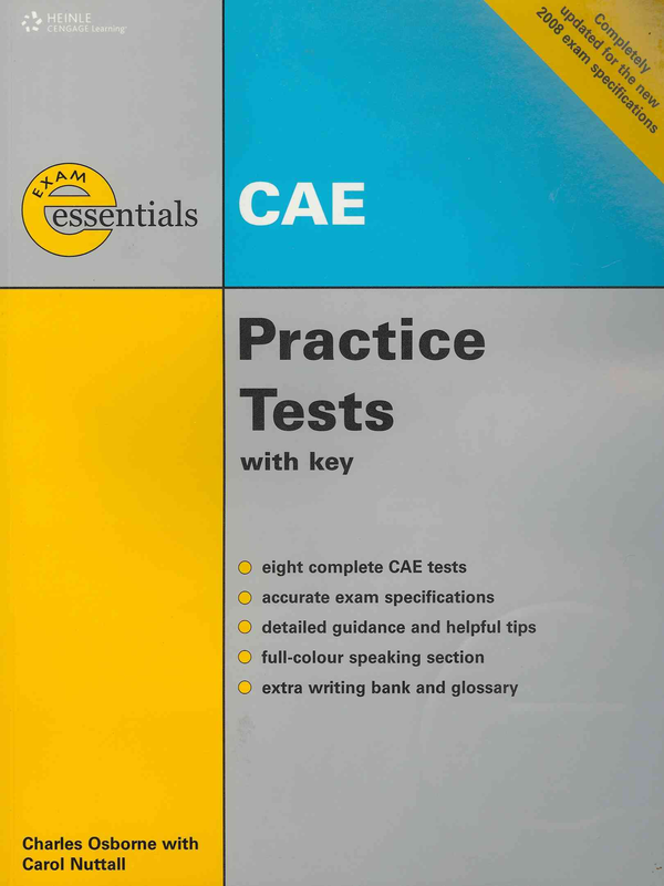 Бумажная книга «Exam Essentials: CAE Practice Tests», автор Чарльз Осборн - фото №1