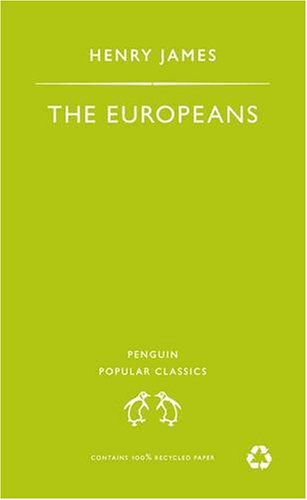 Паперова книга «The Europeans», автор Генрі Джеймс - фото №1