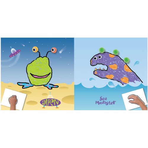 Бумажная книга «Hand Art: A Trace and Colour Handbook» - фото №1