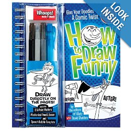 Бумажная книга «How to Draw Funny: Give Your Doodles A Comic Twist» - фото №1