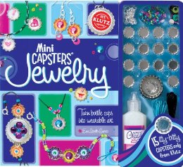 Бумажная книга «Mini Capsters Jewelry: Turn Bottle Caps Into Wearable Art», автор Ева Стил-Сацо - фото №1