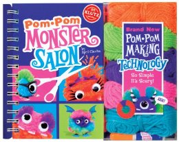 Бумажная книга «Pom Pom Monster Salon: Create, Cut & Style Your Own Monsters», автор Эйприл Чорба - фото №1