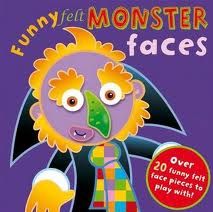 Паперова книга «Funny Felt Monster Faces», автор Ханна Вілсон - фото №1