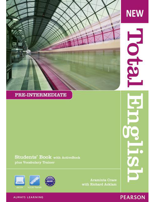Бумажная книга «New Total English Pre-intermediate Students' Book (with Active Book CD-ROM)», автор Араминта Грейс - фото №1