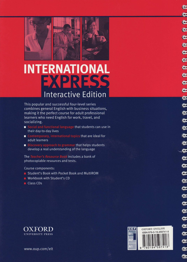 Паперова книга «International Express: Teacher's Resource Book Pre-intermediate Level (+ DVD-ROM)», авторів Ліз Тейлор, Алістер Лейн, Кейт Хардінг, Адріан Воллворк - фото №1