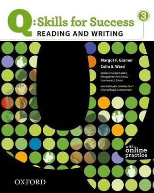 [object Object] «Q Skills for Success: Reading and Writing 3 Student Book with Online Practice», авторов Марго Ф. Грэмер, Колин С. Уорд - фото №1