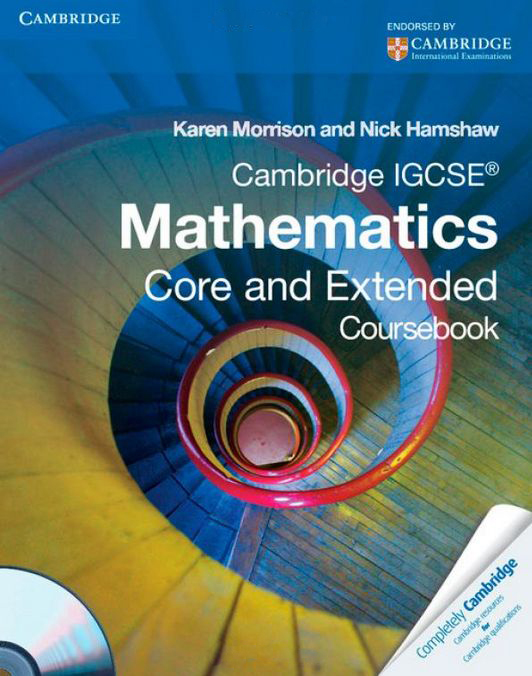 [object Object] «Cambridge IGCSE Mathematics Core and Extended Coursebook. Cambridge International Examinations (+ CD-ROM)», авторов Карен Моррисон, Ник Хэмшоу - фото №2 - миниатюра