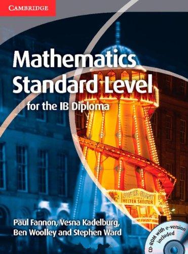 [object Object] «Mathematics for the IB Diploma Standard Level with CD-ROM», авторов Пол Фэннон, Весна Каделберг, Стивен Уорд - фото №1