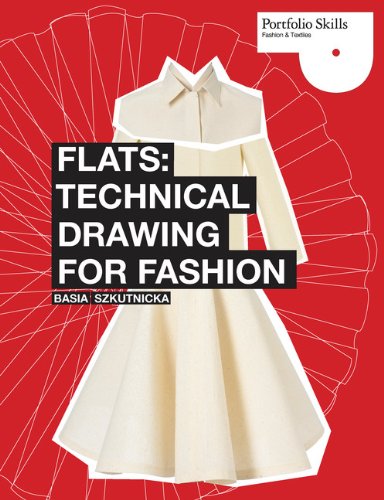 Бумажная книга «Flats: Technical Drawing for Fashion», автор Бася Скутницкая - фото №1